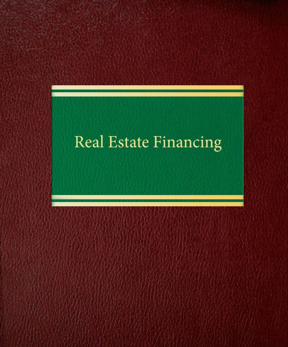 Big bigCover of Real Estate Financing