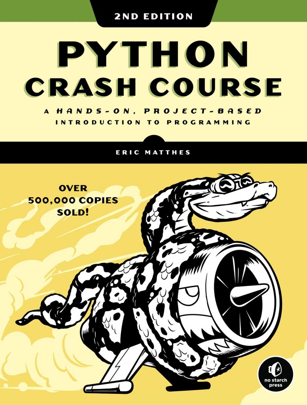 Big bigCover of Python Crash Course, 2nd Edition