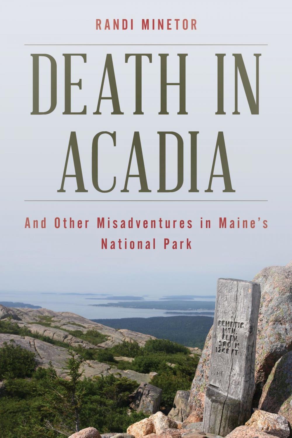 Big bigCover of Death in Acadia