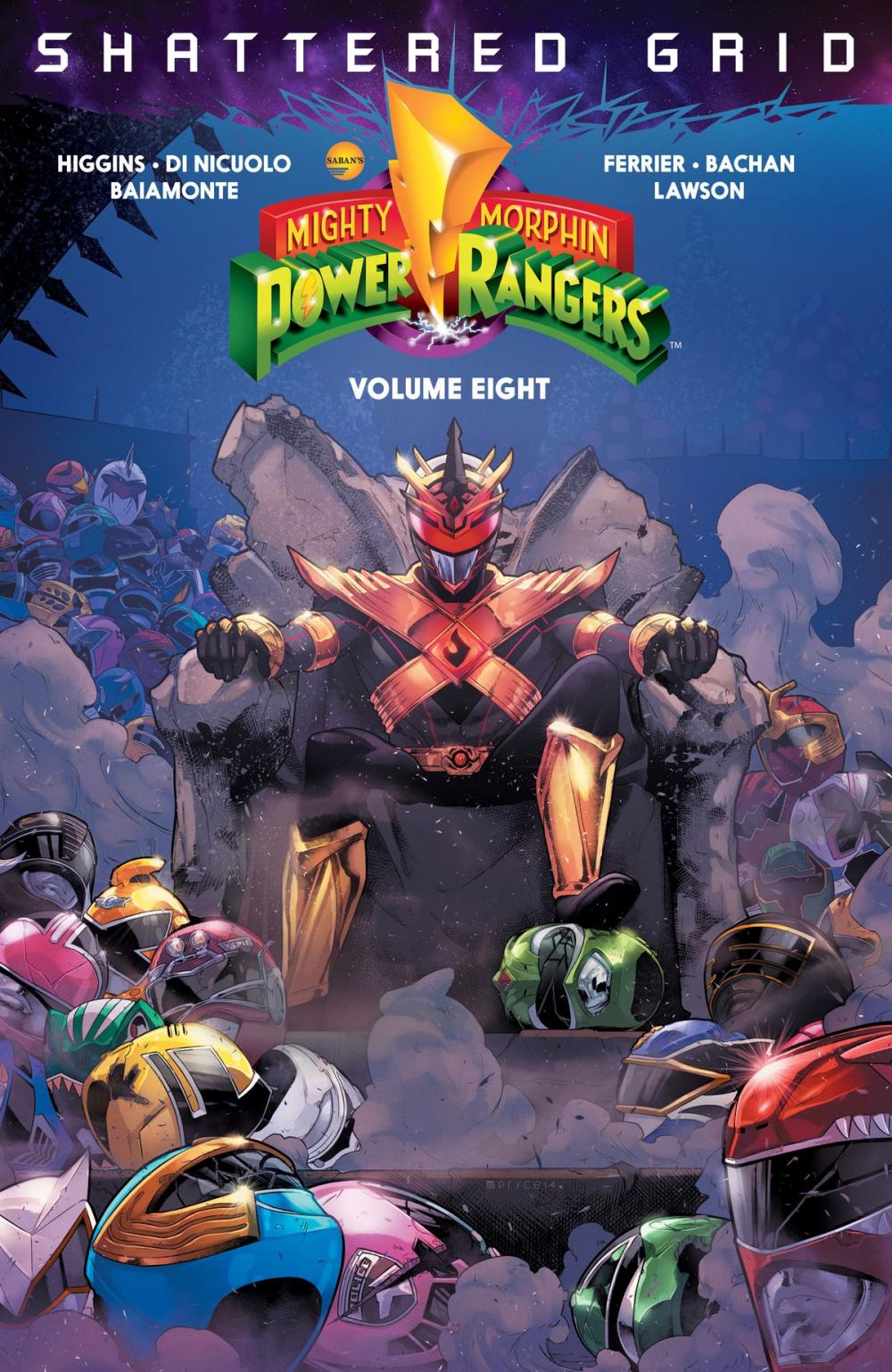 Big bigCover of Mighty Morphin Power Rangers Vol. 8
