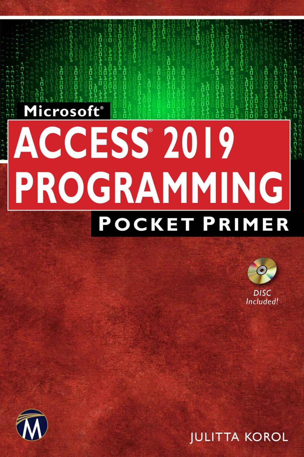 Big bigCover of Microsoft Access 2019 Programming Pocket Primer