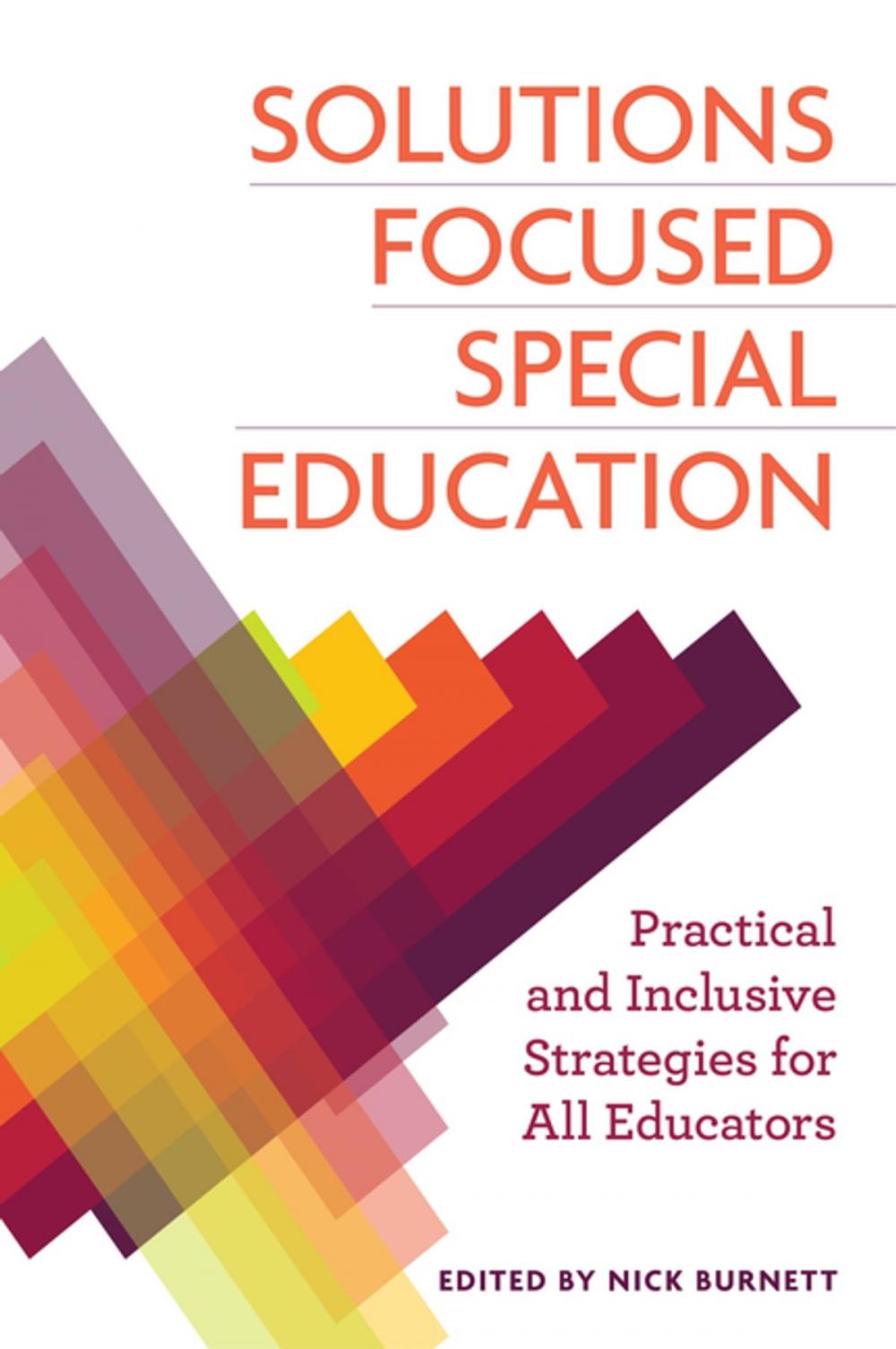 Big bigCover of Solutions Focused Special Education