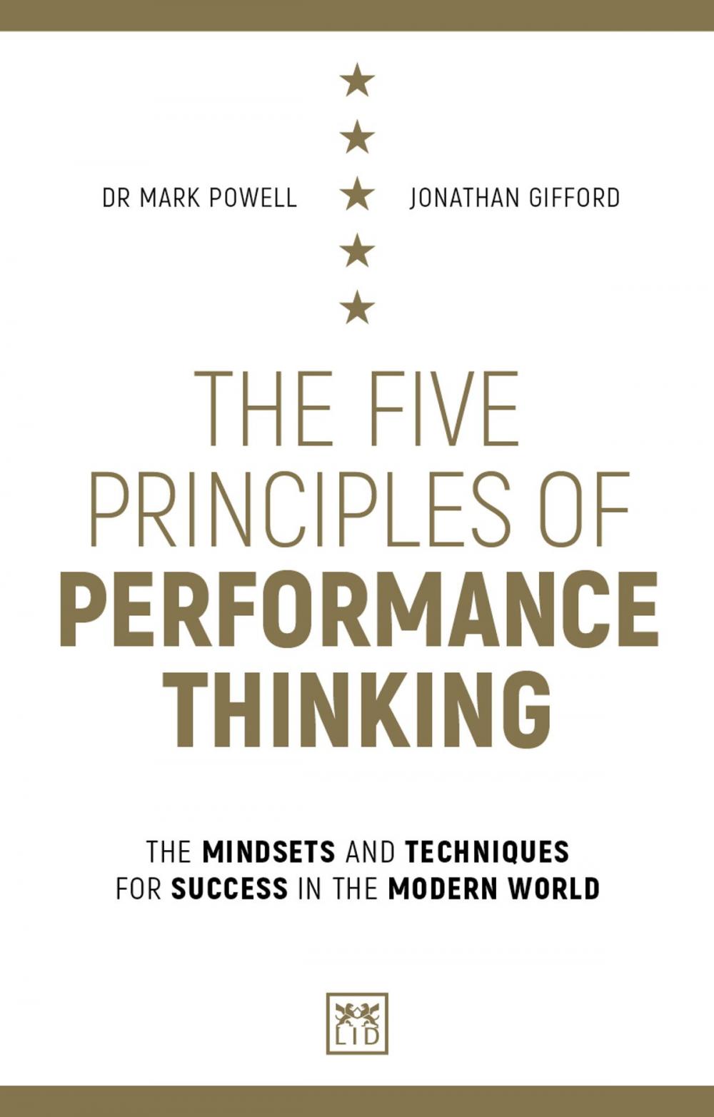 Big bigCover of The Five Principles of Performance Thinking