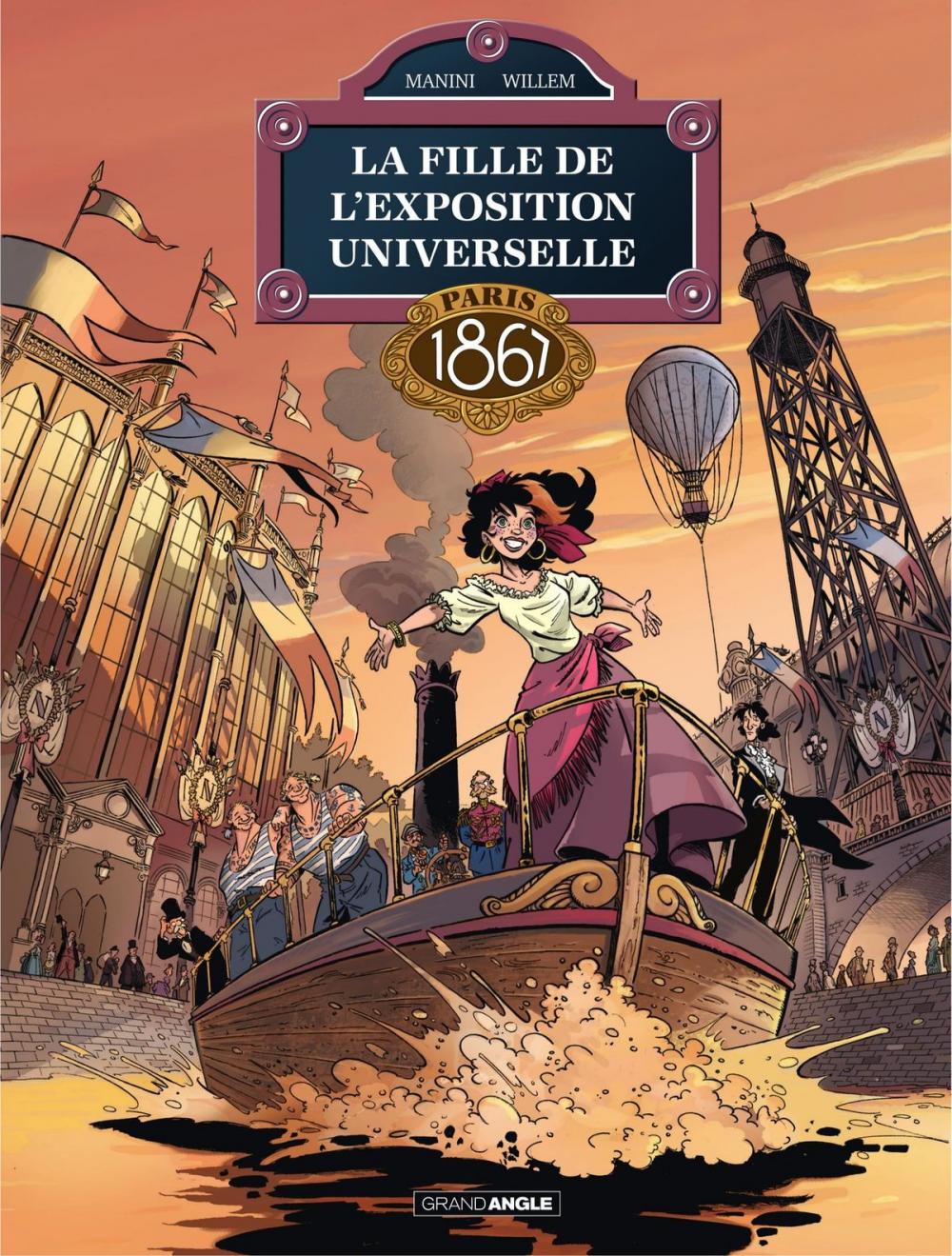 Big bigCover of La fille de l'exposition universelle - Tome 2 - Paris 1867