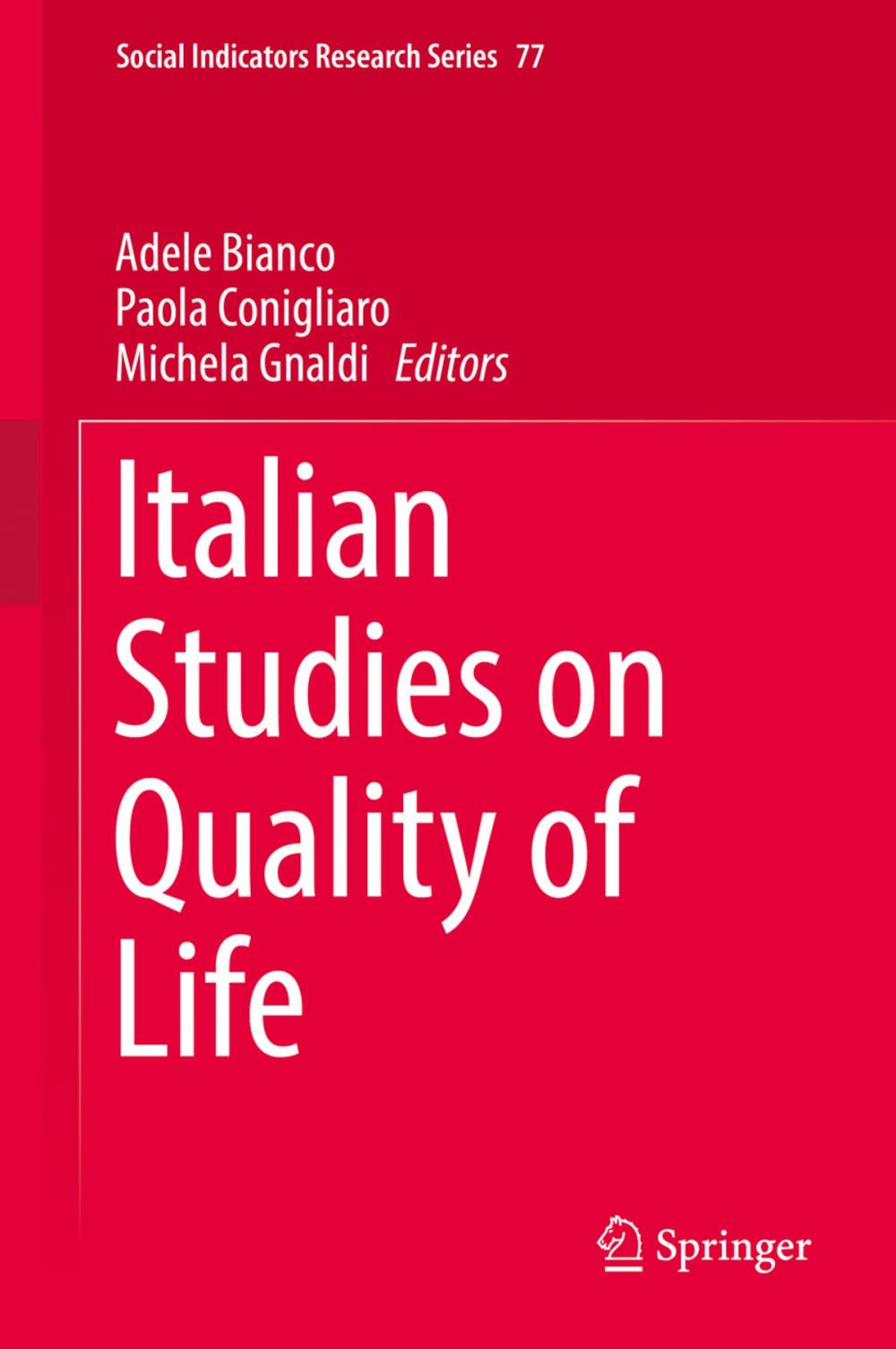 Big bigCover of Italian Studies on Quality of Life