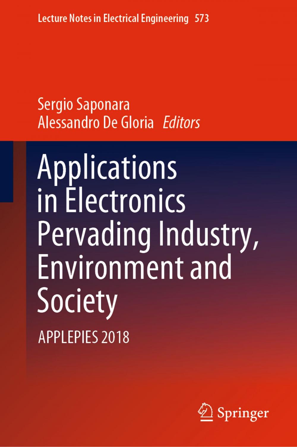 Big bigCover of Applications in Electronics Pervading Industry, Environment and Society