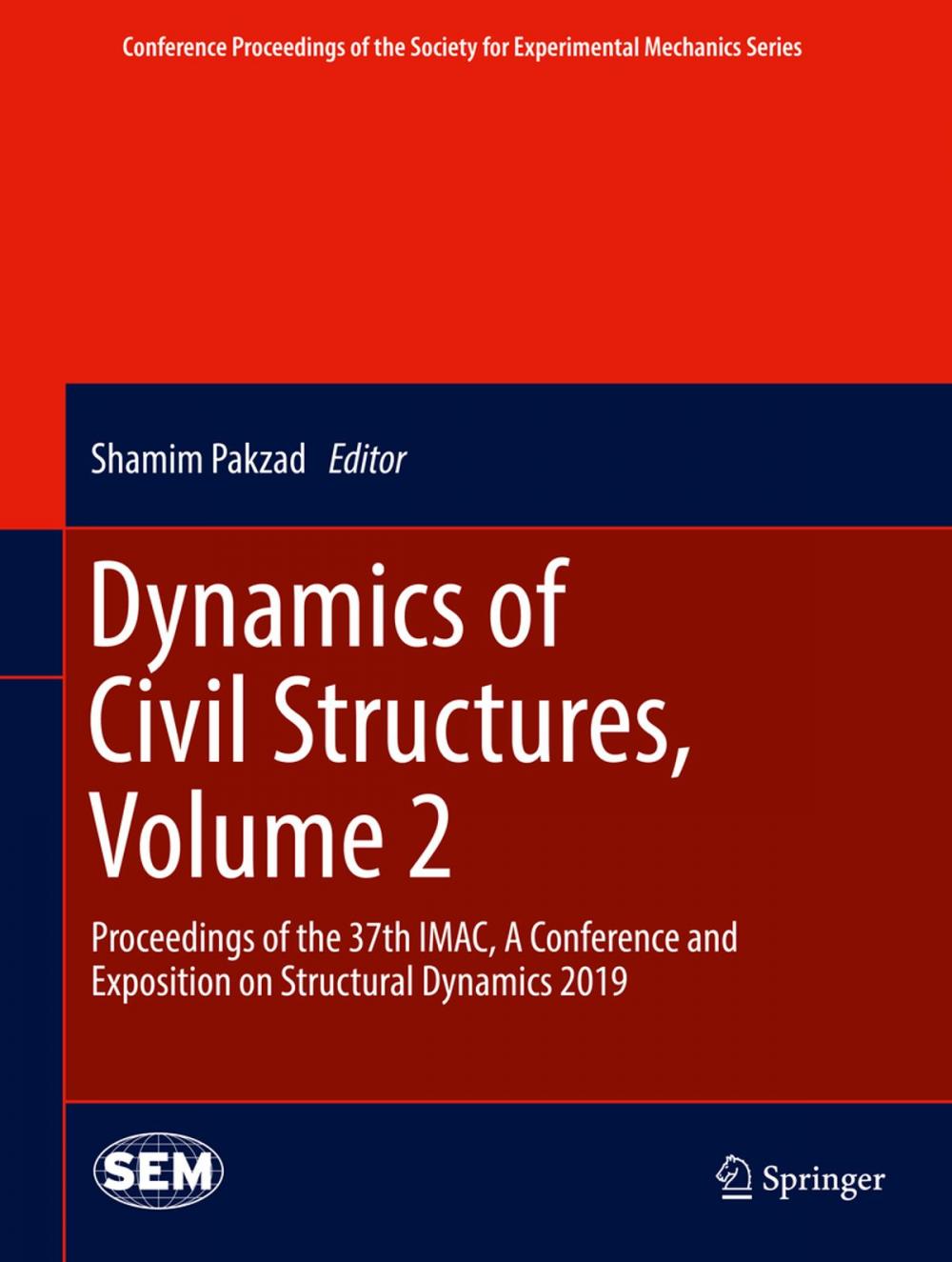 Big bigCover of Dynamics of Civil Structures, Volume 2