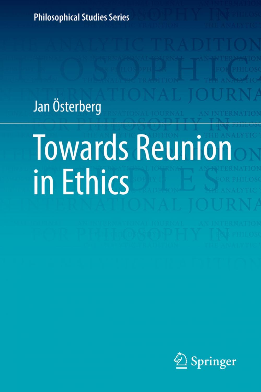 Big bigCover of Towards Reunion in Ethics