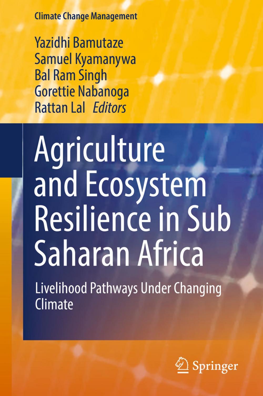 Big bigCover of Agriculture and Ecosystem Resilience in Sub Saharan Africa