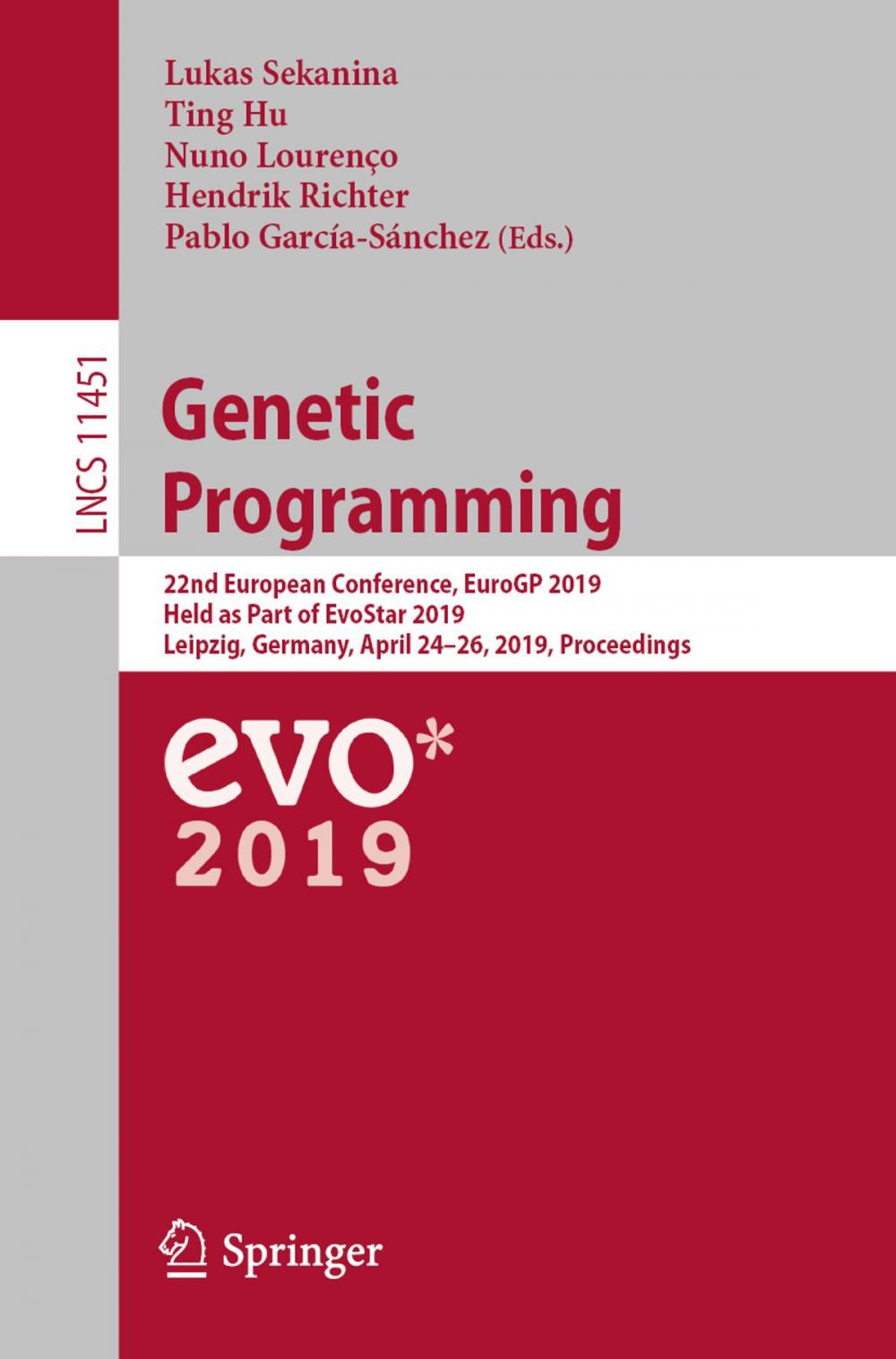 Big bigCover of Genetic Programming