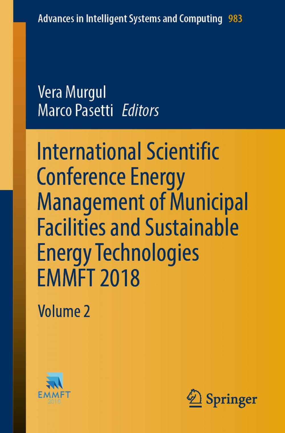 Big bigCover of International Scientific Conference Energy Management of Municipal Facilities and Sustainable Energy Technologies EMMFT 2018