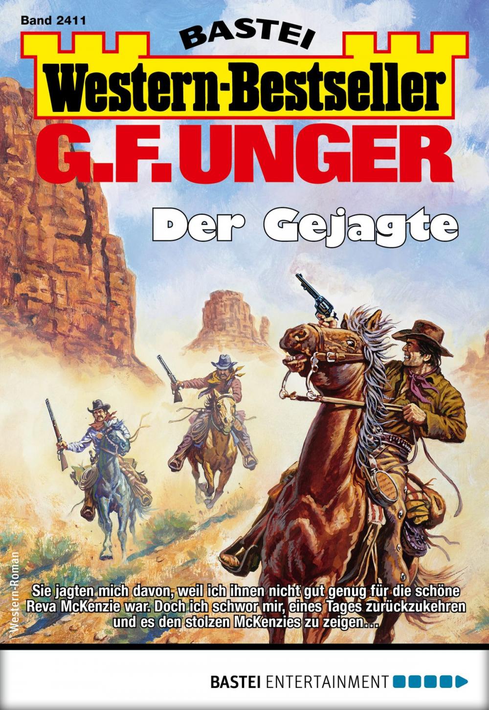 Big bigCover of G. F. Unger Western-Bestseller 2411 - Western