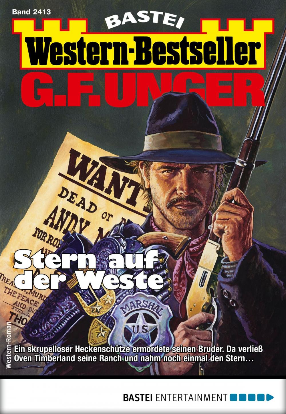 Big bigCover of G. F. Unger Western-Bestseller 2413 - Western