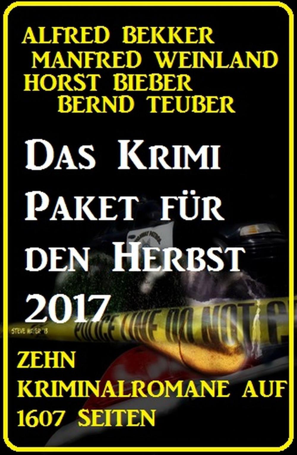 Big bigCover of Das Krimi Paket für den Herbst 2017 - Zehn Kriminalromane auf 1607 Seiten