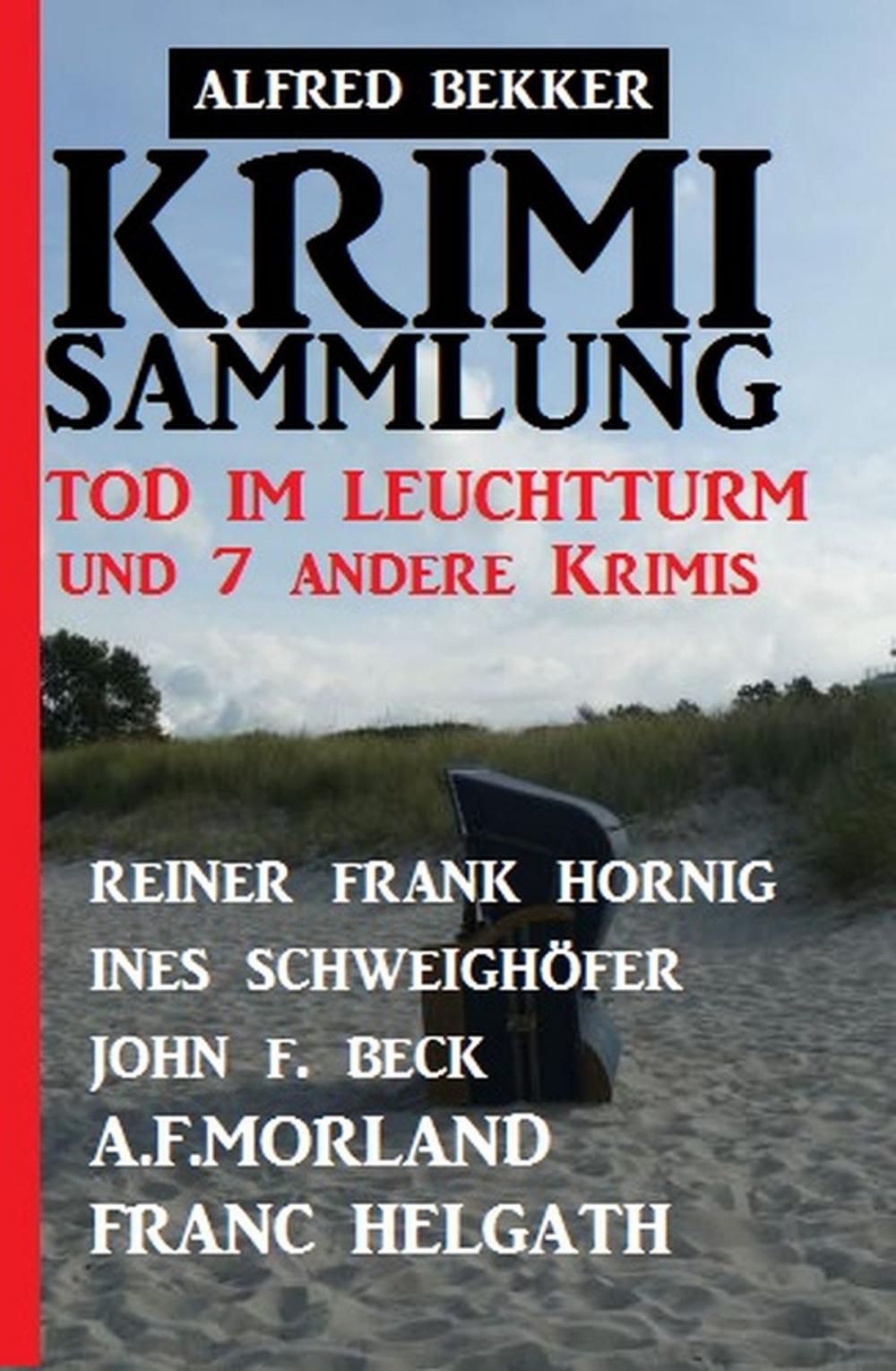 Big bigCover of Krimi-Sammlung Tod im Leuchtturm und 7 andere Krimis