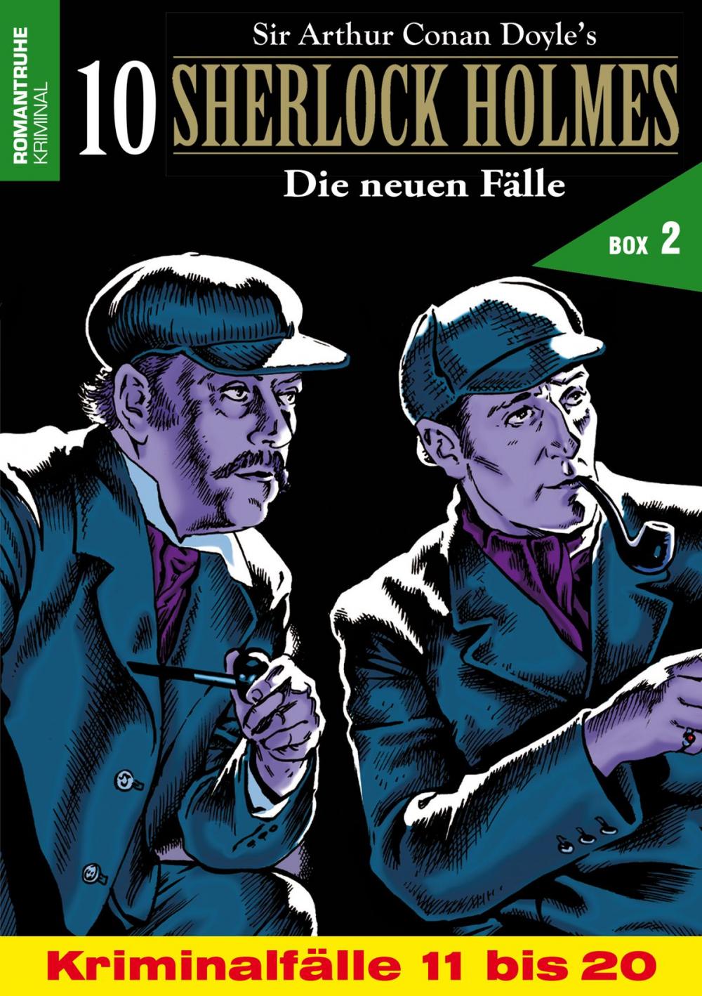 Big bigCover of 10 SHERLOCK HOLMES – Die neuen Fälle Box 2