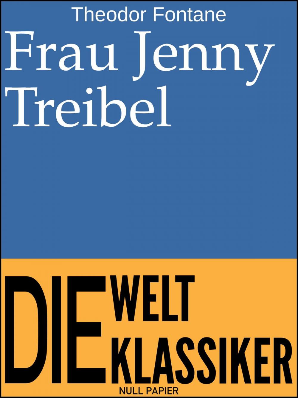 Big bigCover of Frau Jenny Treibel