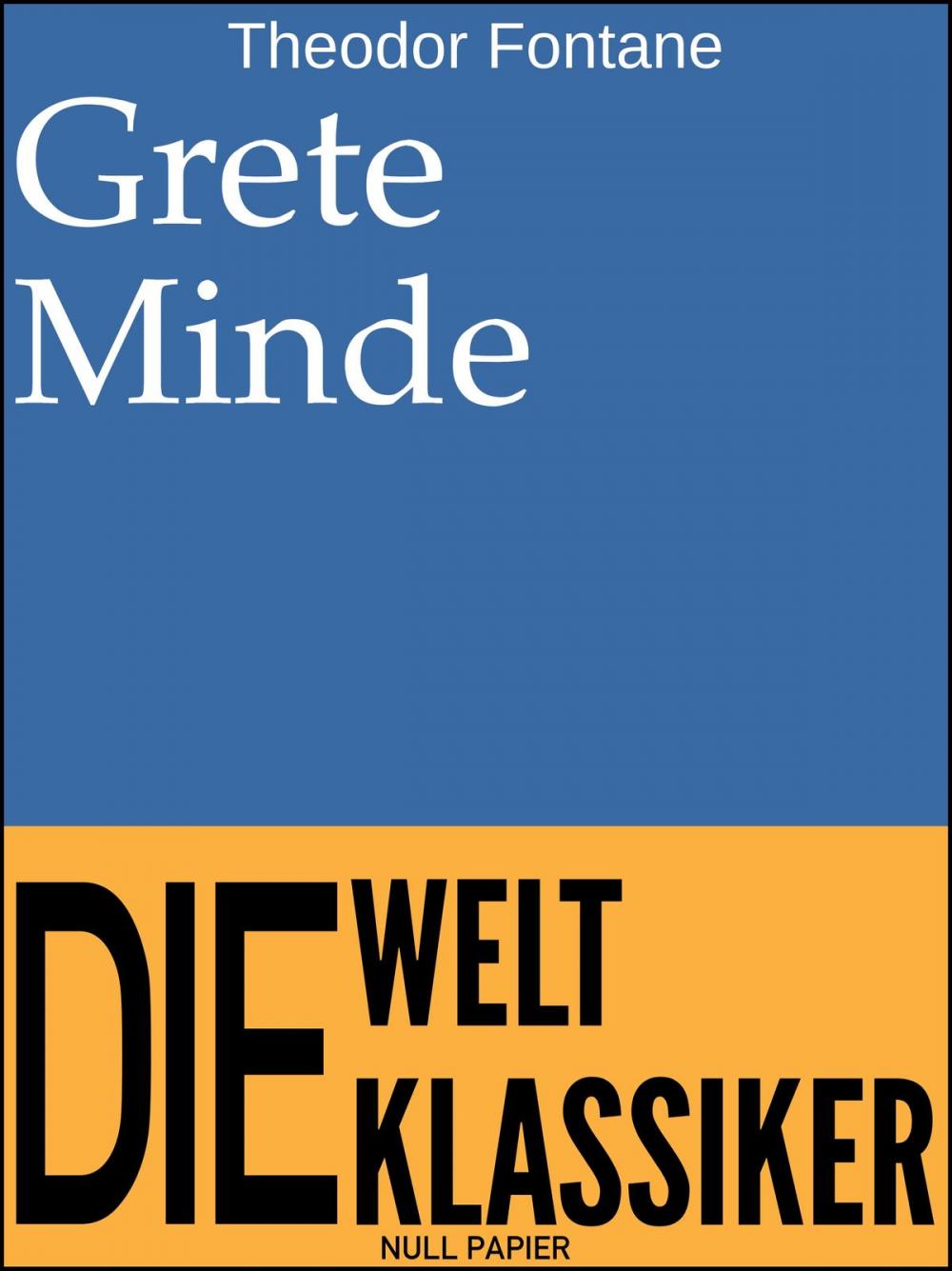 Big bigCover of Grete Minde