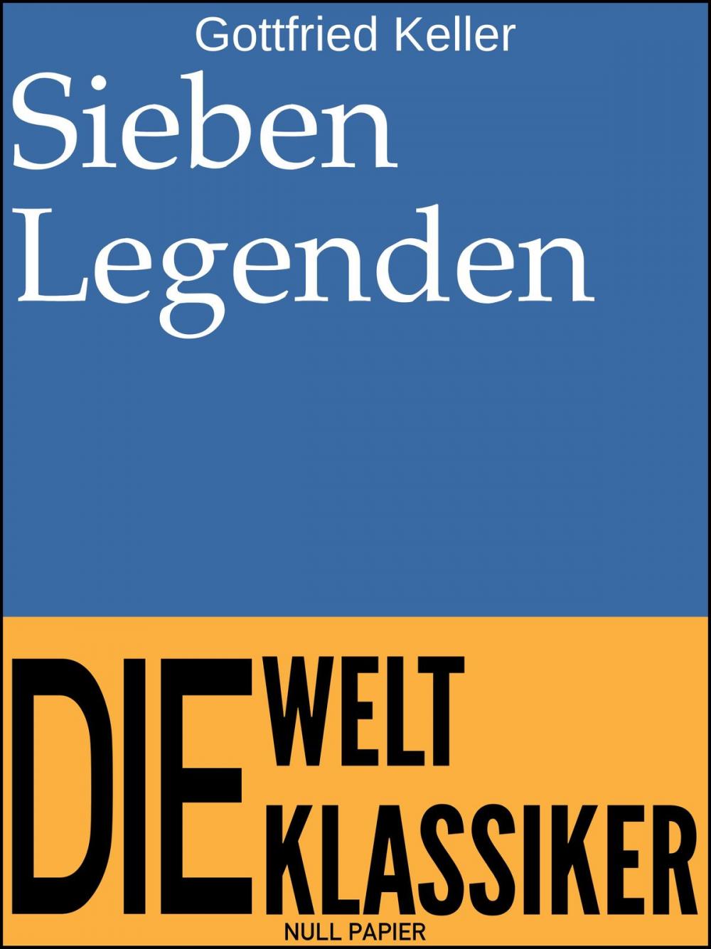 Big bigCover of Sieben Legenden