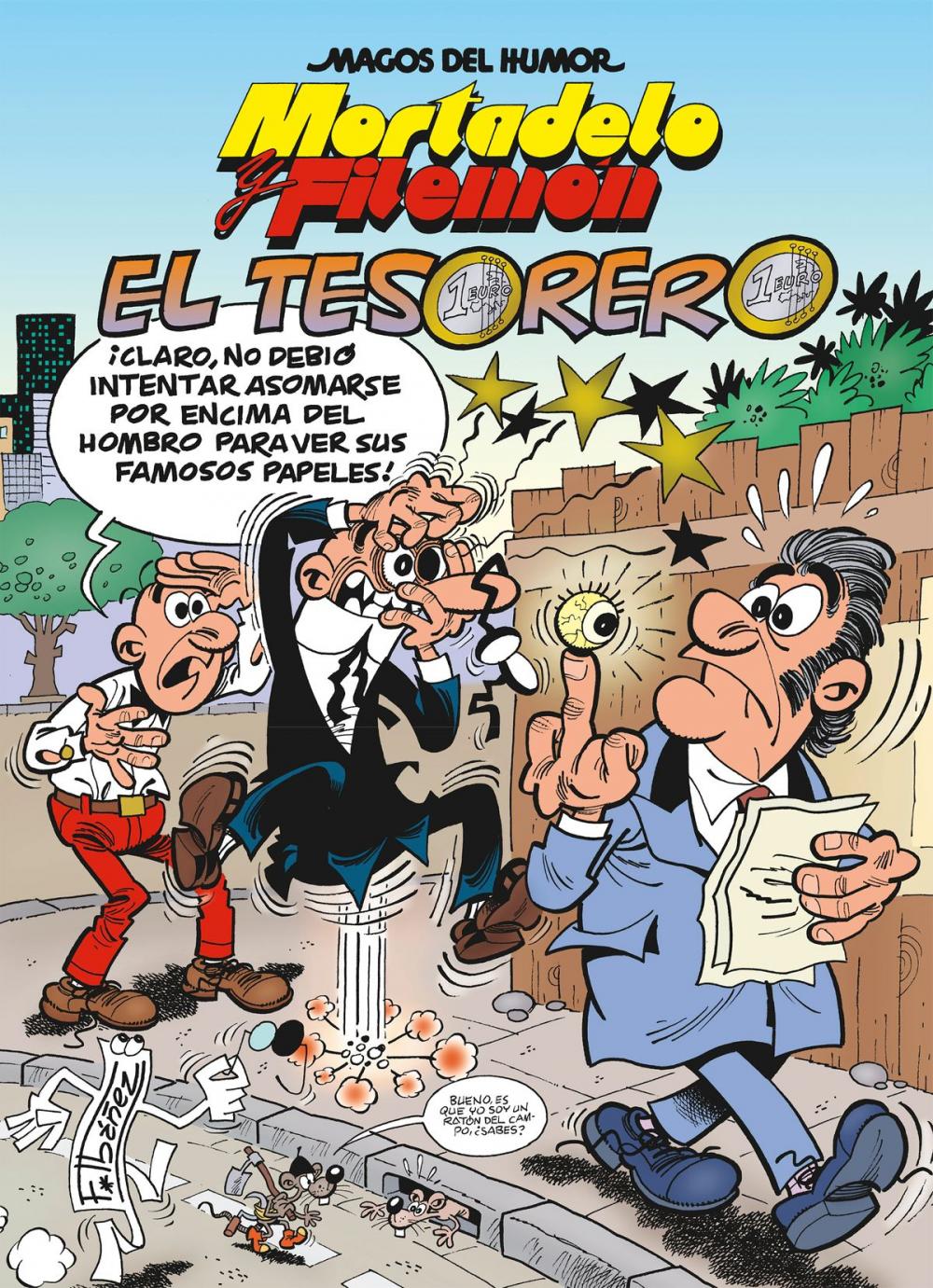 Big bigCover of Mortadelo y Filemón. El tesorero (Magos del Humor 167)