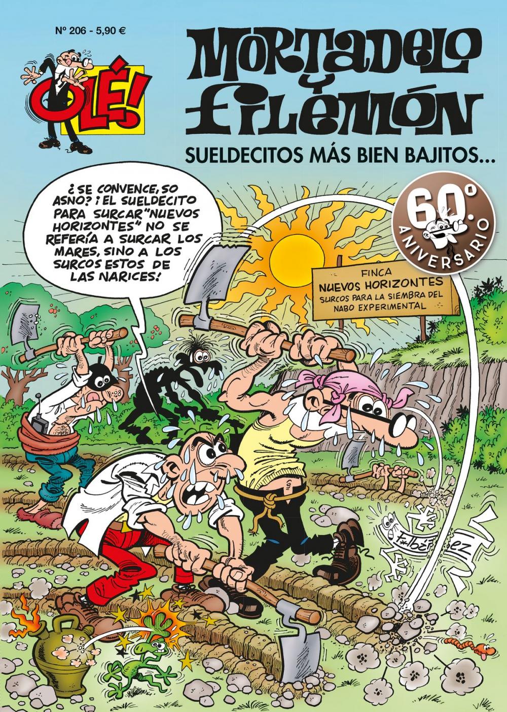 Big bigCover of Sueldecitos más bien bajitos... (Olé! Mortadelo 206)