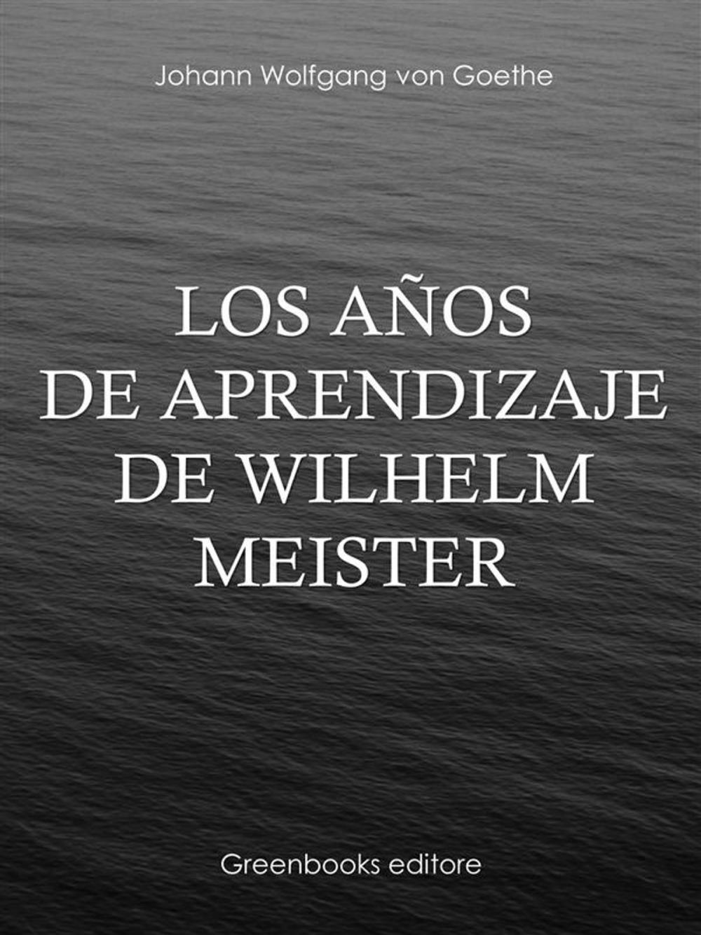 Big bigCover of Los años de aprendizaje de Wilhelm Meister