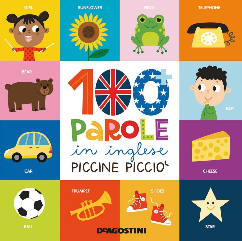 Big bigCover of 100 parole in inglese Piccine e Picciò