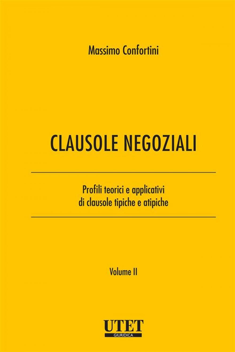 Big bigCover of Clausole negoziali