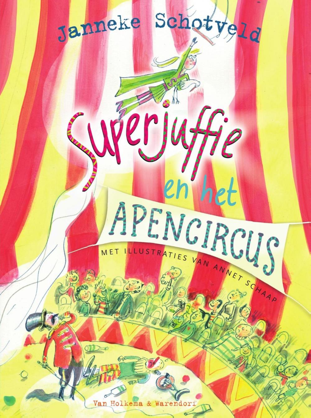 Big bigCover of Superjuffie en het apencircus