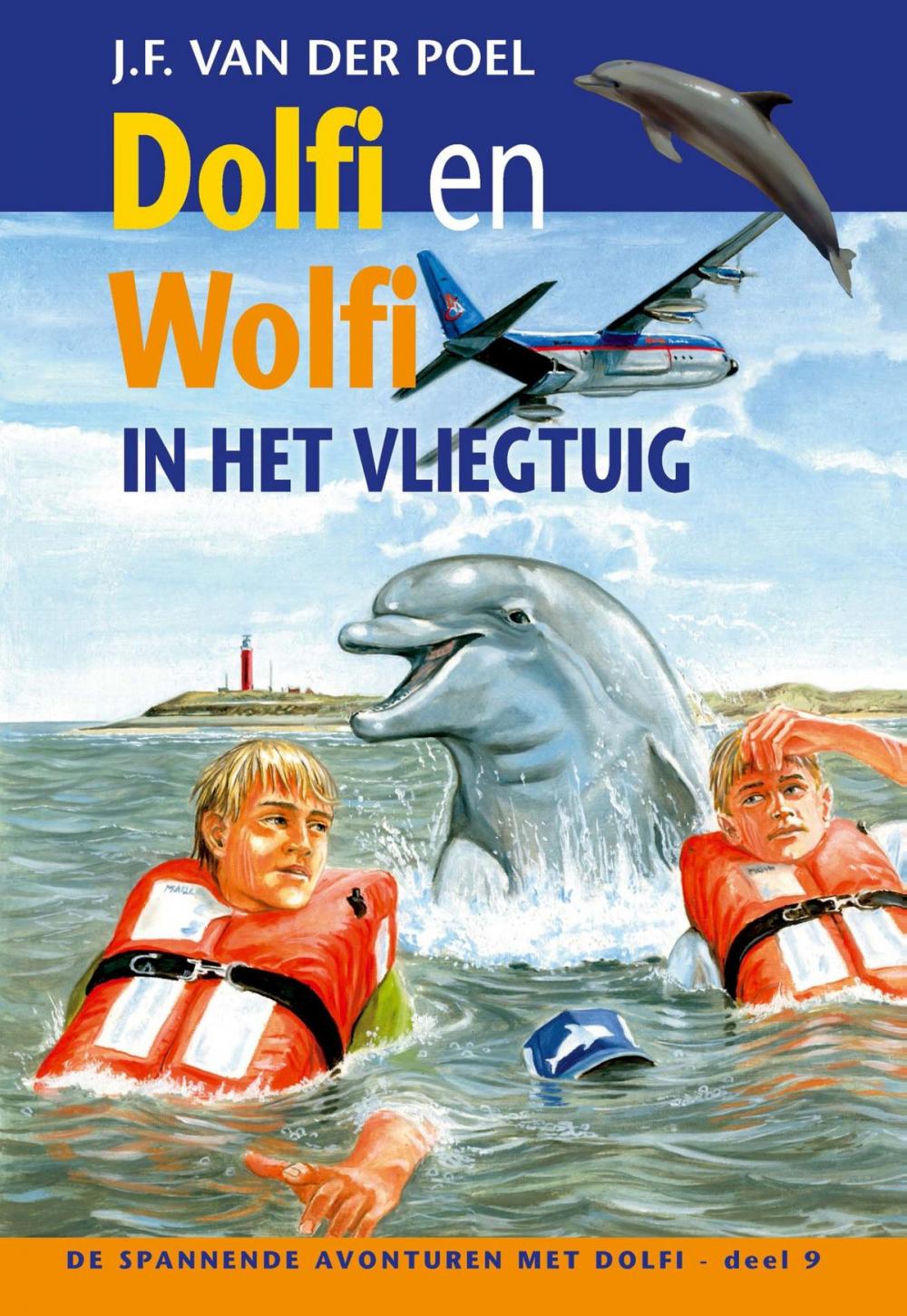 Big bigCover of Dolfi en wolfi in het vliegtuig