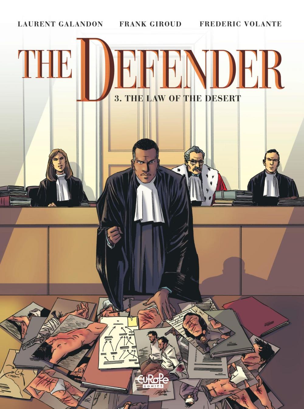 Big bigCover of The Defender - Volume 3 - The Law of the Desert