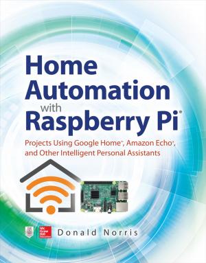 Cover of the book Home Automation with Raspberry Pi: Projects Using Google Home, Amazon Echo, and Other Intelligent Personal Assistants by Mark Rhodes-Ousley