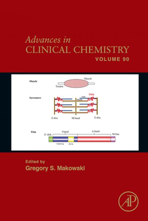 Cover of the book Advances in Clinical Chemistry by Gregory S. Makowski, Elsevier Science