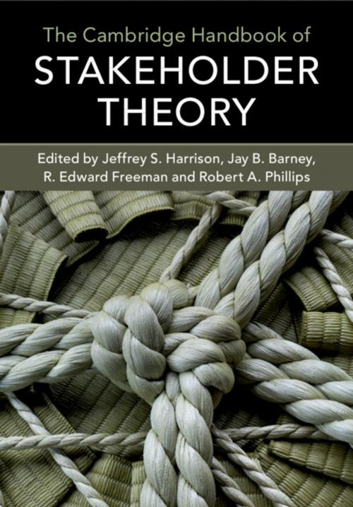 Cover of the book The Cambridge Handbook of Stakeholder Theory by , Cambridge University Press