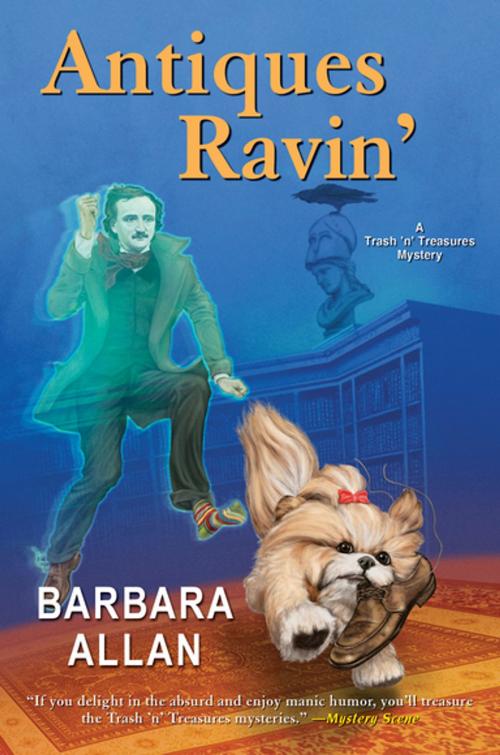 Cover of the book Antiques Ravin' by Barbara Allan, Kensington Books