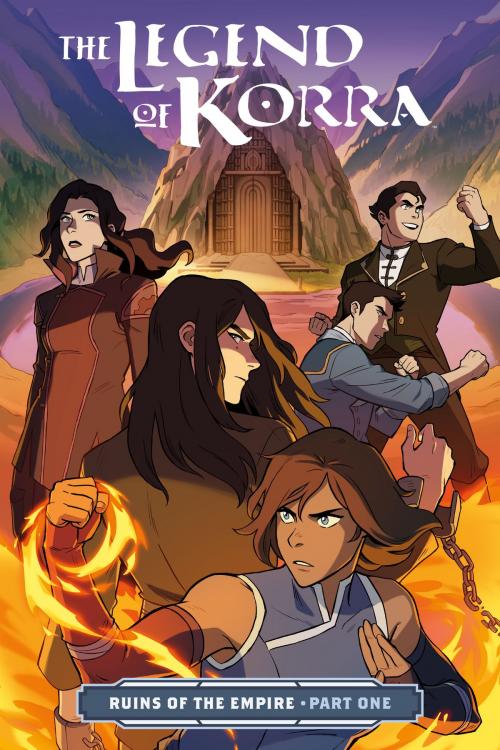 Cover of the book The Legend of Korra: Ruins of the Empire Part One by Michael Dante DiMartino, Bryan Konietzko, Dark Horse Comics