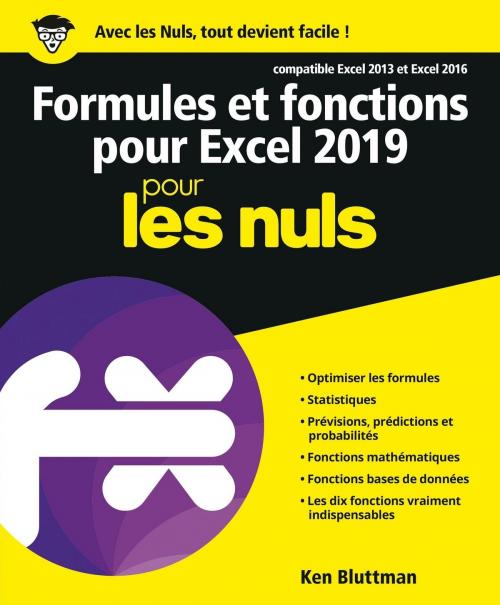 Cover of the book Formules et fonctions pour Excel 2019 pour les Nuls by , edi8