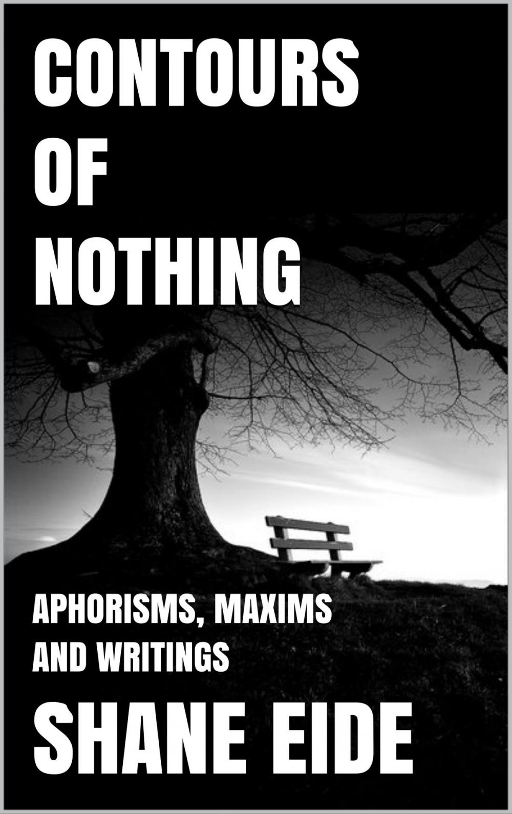 Big bigCover of Contours of Nothing: Aphorisms, Maxims and Writings