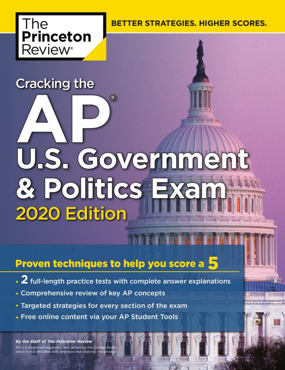 Big bigCover of Cracking the AP U.S. Government & Politics Exam, 2020 Edition