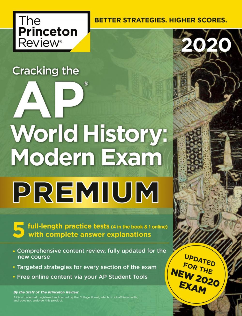 Big bigCover of Cracking the AP World History: Modern Exam 2020, Premium Edition