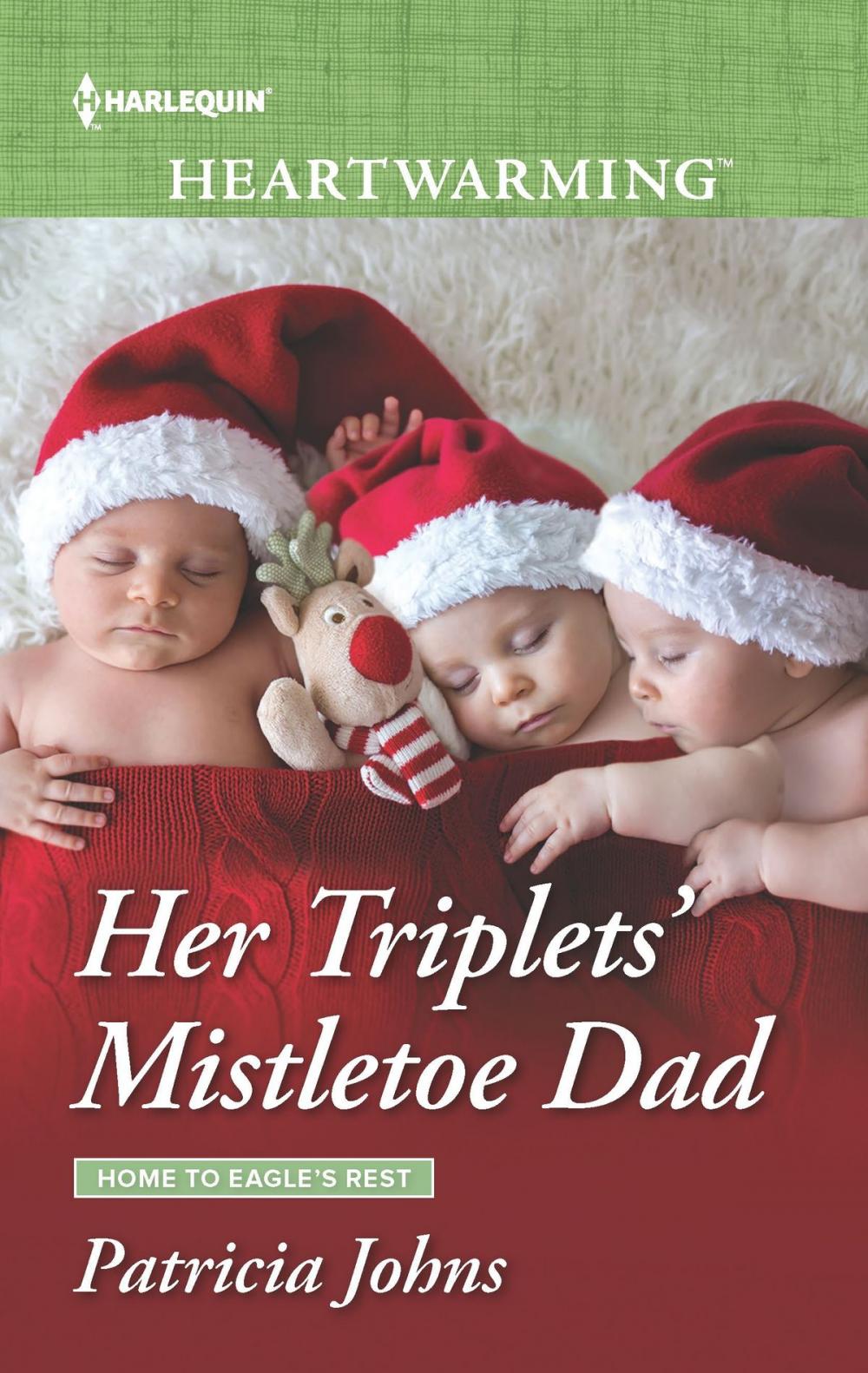 Big bigCover of Her Triplets' Mistletoe Dad