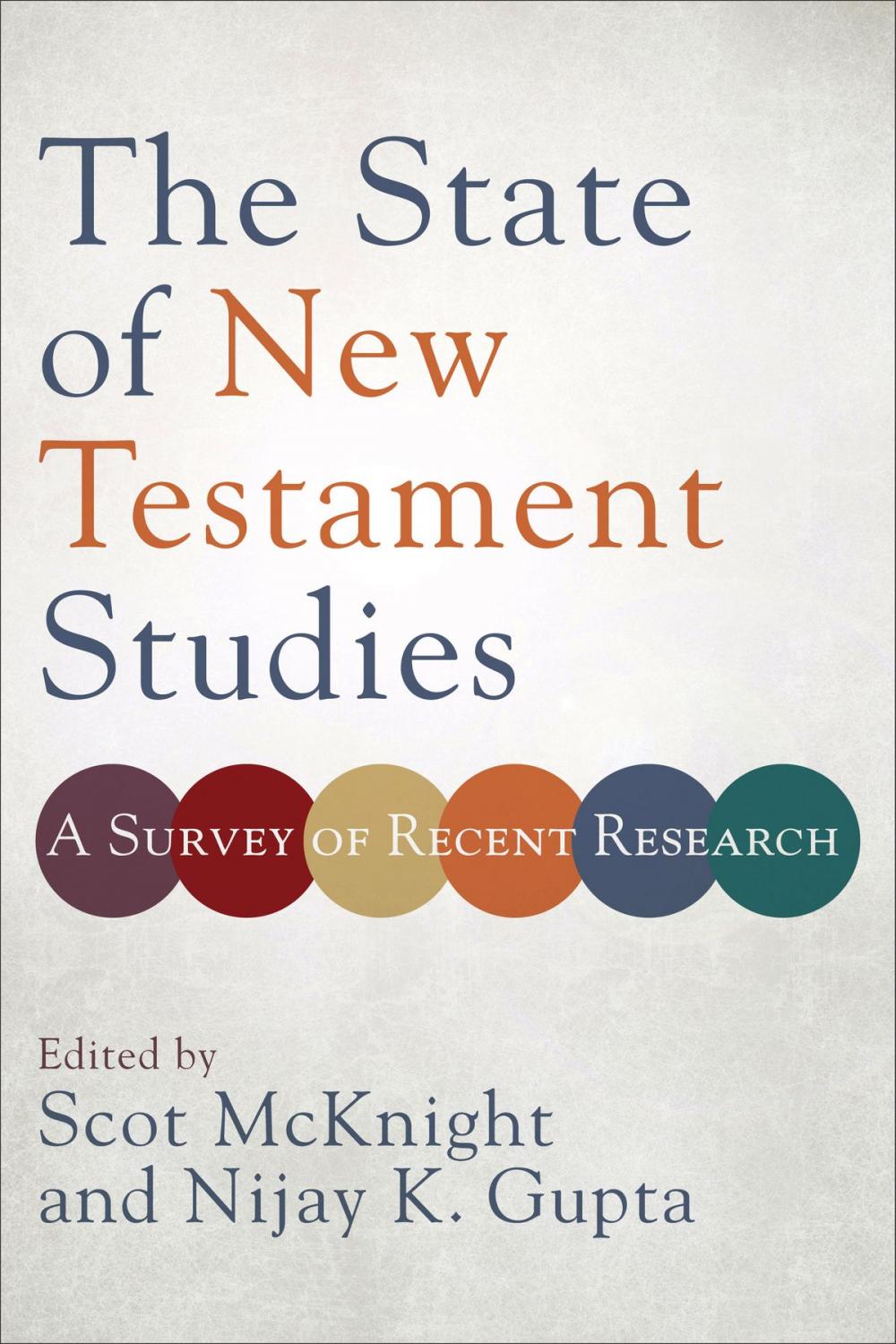 Big bigCover of The State of New Testament Studies