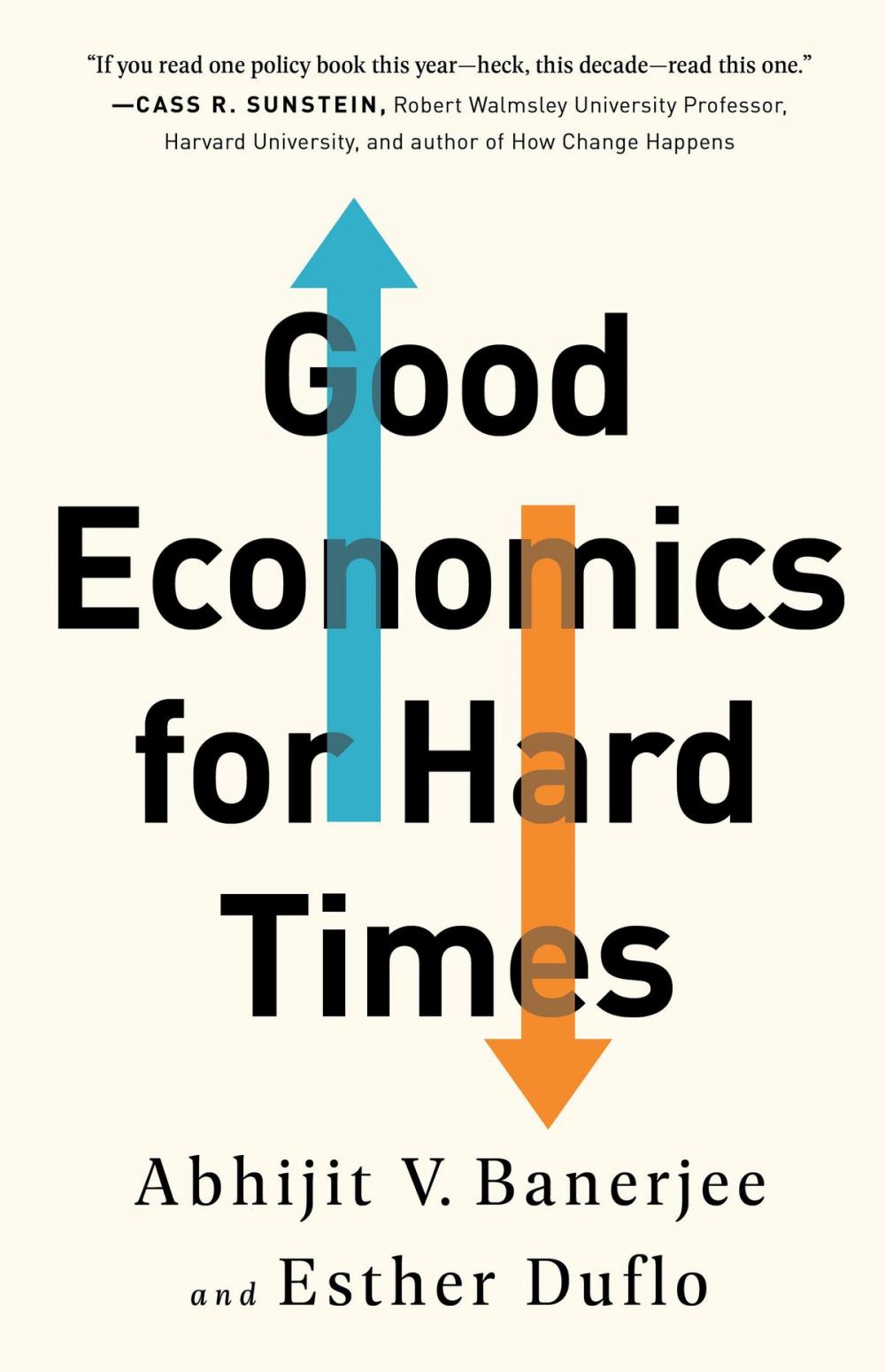 Big bigCover of Good Economics for Hard Times