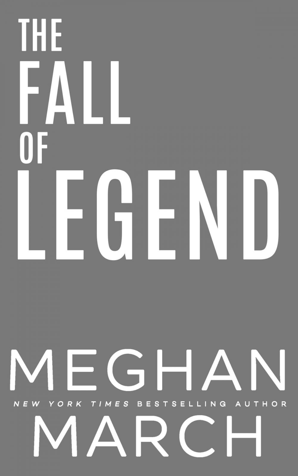 Big bigCover of The Fall of Legend