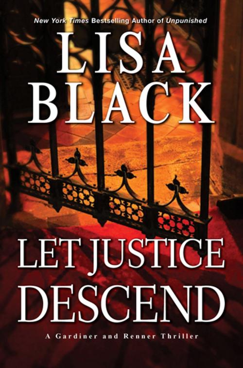 Cover of the book Let Justice Descend by Lisa Black, Kensington Books