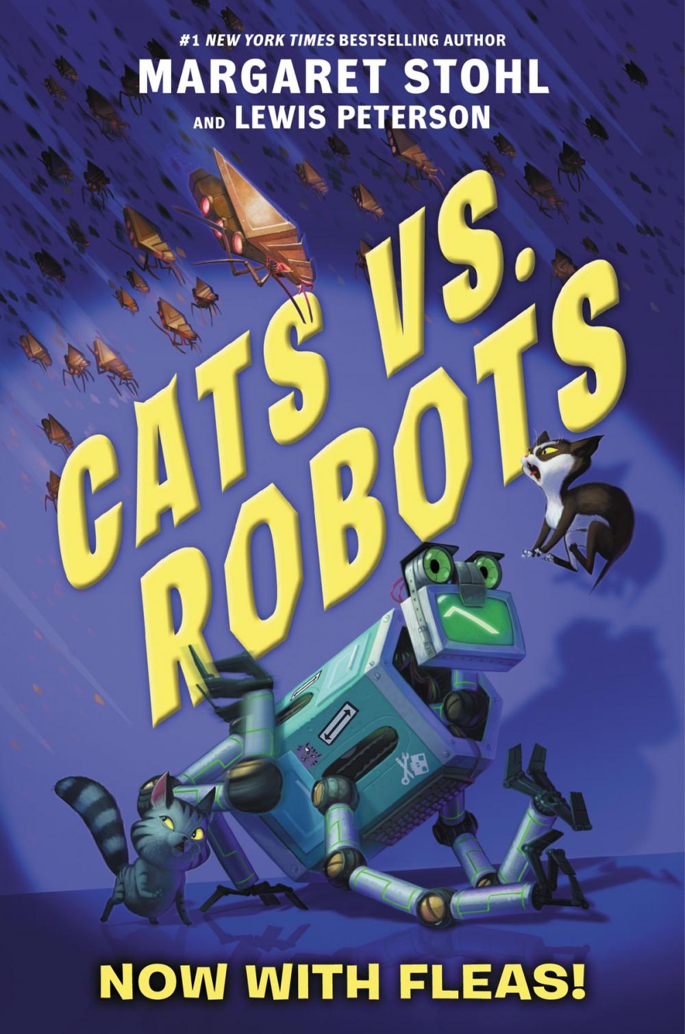 Big bigCover of Cats vs. Robots #2: Now with Fleas!