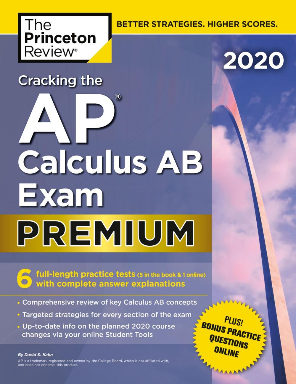 Big bigCover of Cracking the AP Calculus AB Exam 2020, Premium Edition