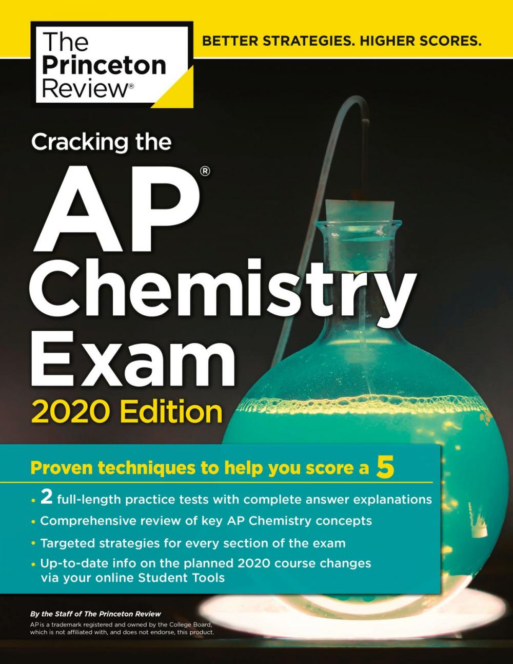 Big bigCover of Cracking the AP Chemistry Exam, 2020 Edition