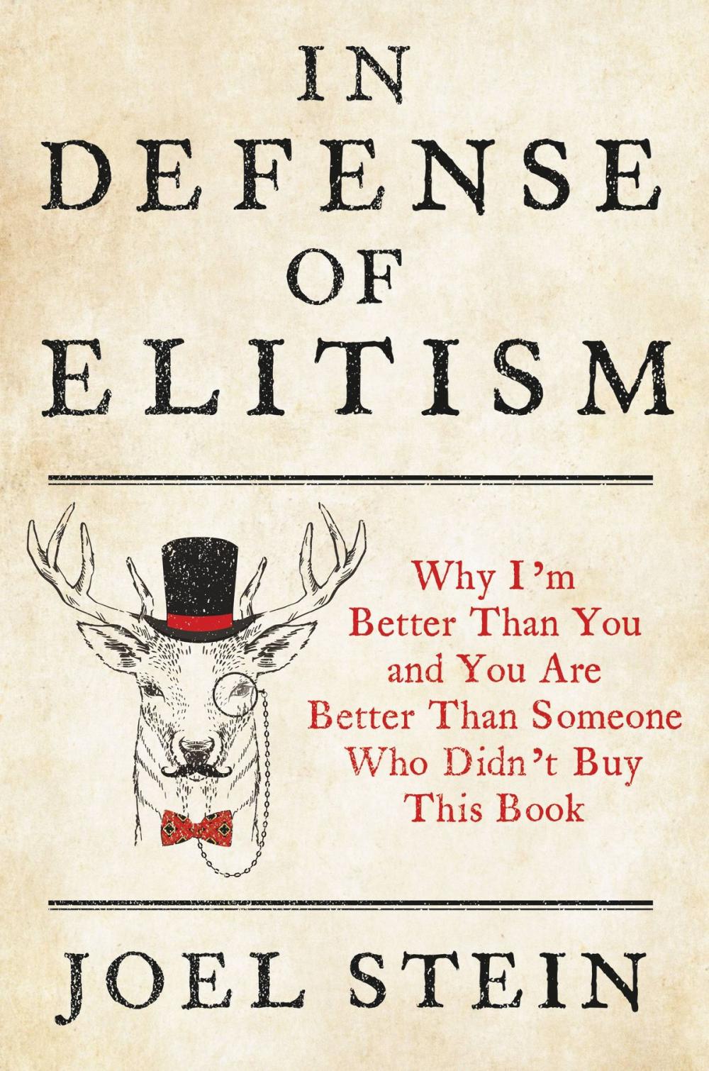 Big bigCover of In Defense of Elitism