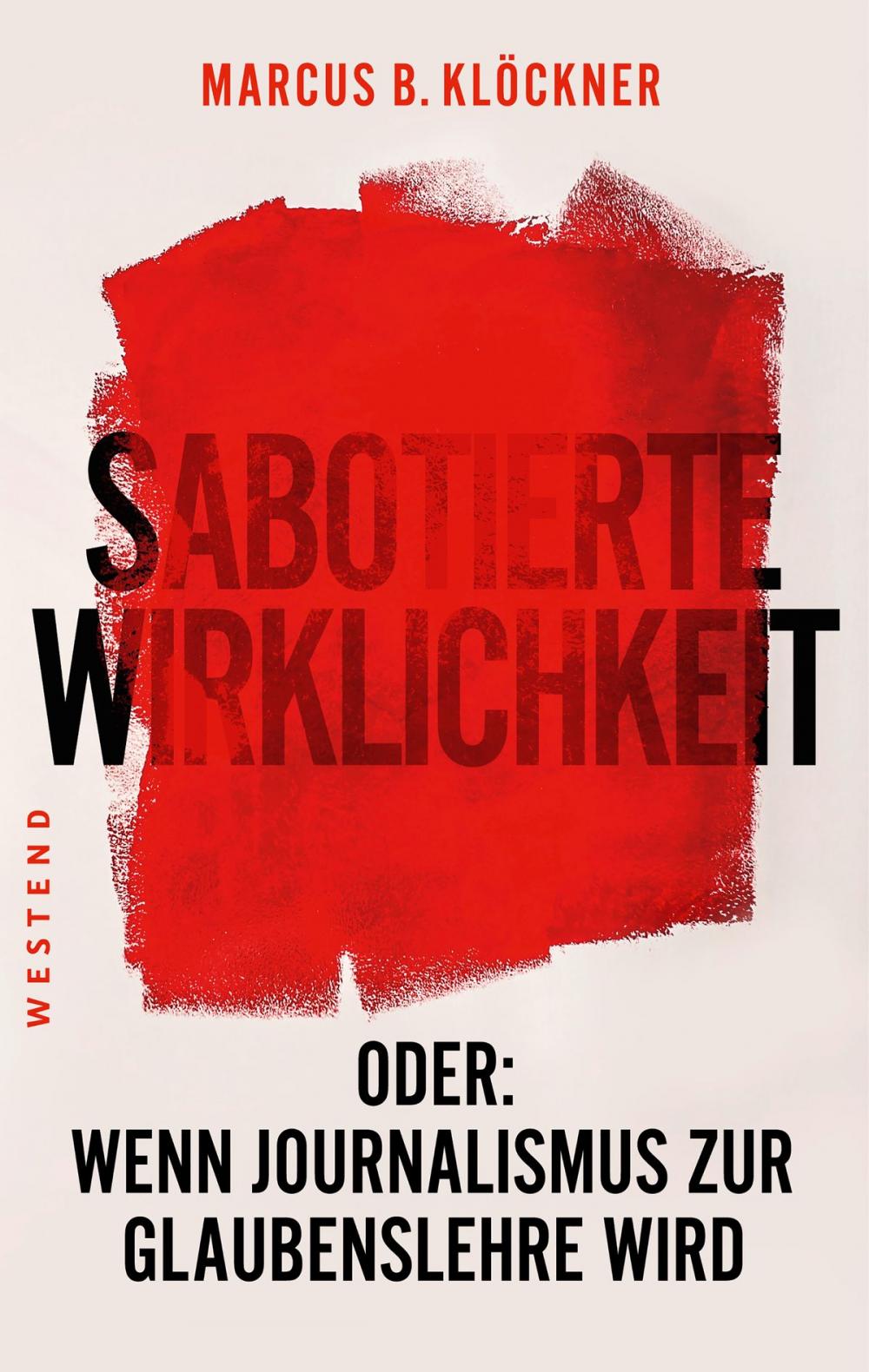 Big bigCover of Sabotierte Wirklichkeit